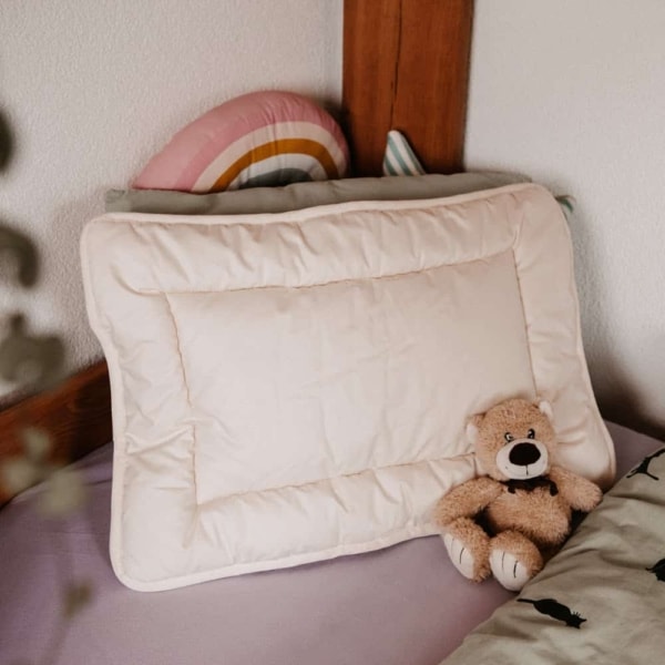 Babykissen aus Schafwolle/Baumwolle